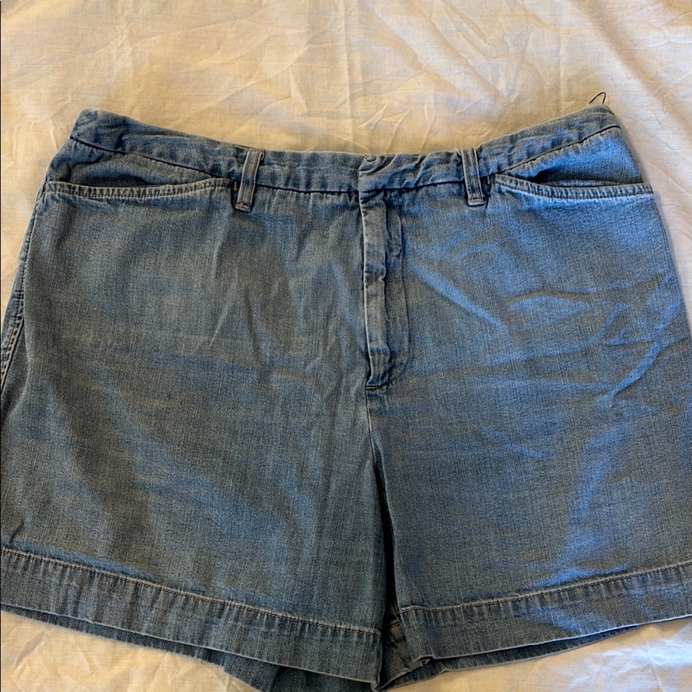 Denim Blue Women's Shorts